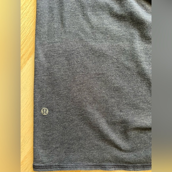 Lululemon Bodhi Long Sleeve L Heathered Inkwell Grey Vitasea - Picture 9 of 16